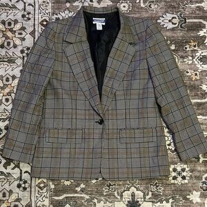 Pendleton VTG WOOL Classic Checkered Blazer